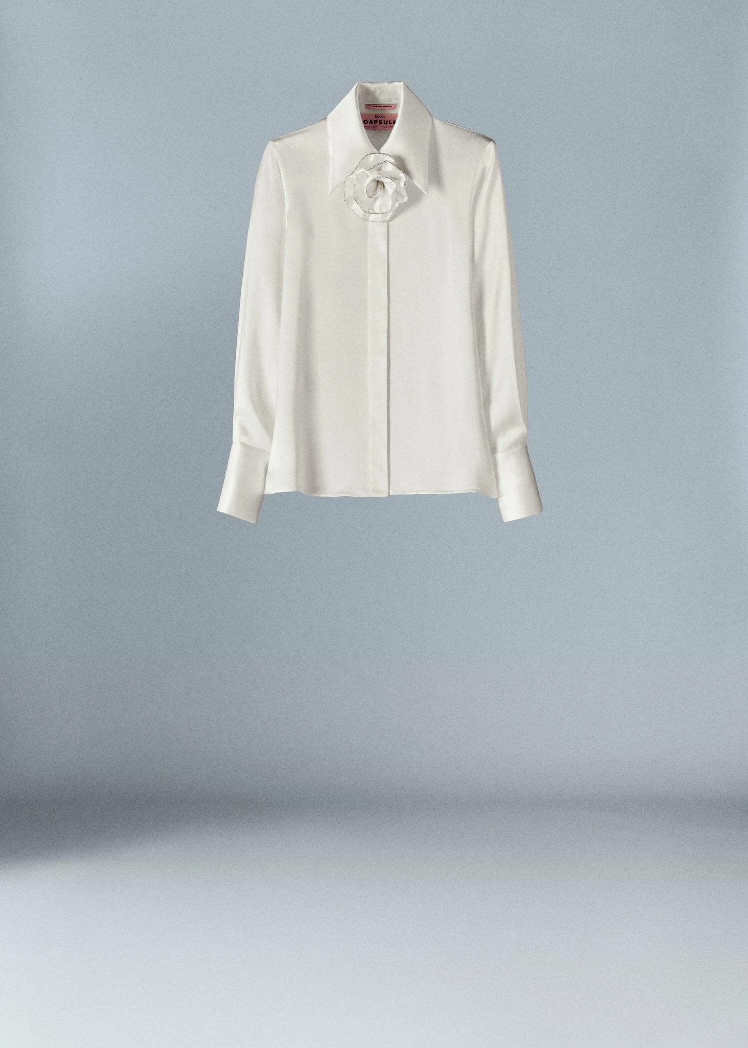 Chemise Satinée Maxifleur Strass 10 Chemise Satinée Maxifleur Strass – Image 8