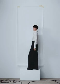 Chemise Satinée Maxifleur Strass 14 Chemise Satinée Maxifleur Strass -Promos Mango Boutique 47006717 05 D4