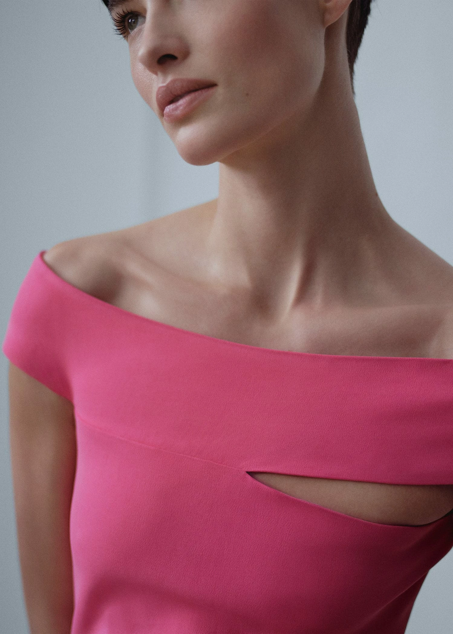 Robe Col Asymétrique 8 Robe Col Asymétrique – Image 6