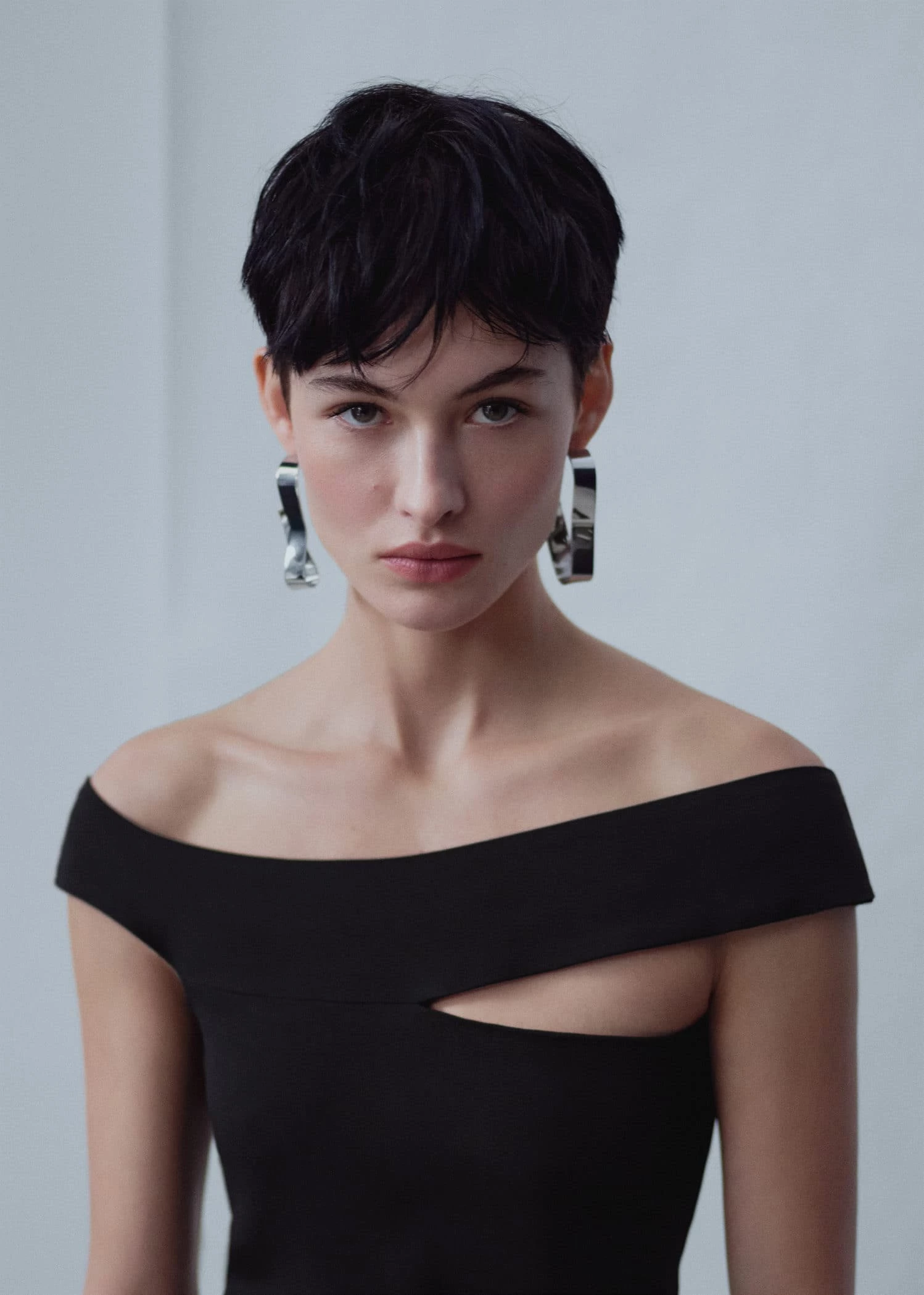 Robe Col Asymétrique 11 Robe Col Asymétrique – Image 9