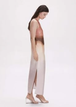 Robe Satinée Dos Croisé 29 Robe Satinée Dos Croisé -Promos Mango Boutique 47017141 85 D4