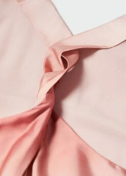 Robe Satinée Dos Croisé 30 Robe Satinée Dos Croisé -Promos Mango Boutique 47017141 85 D8