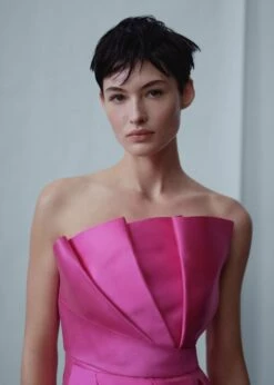 Robe Plissée Volume 13 Robe Plissée Volume -Promos Mango Boutique 47046713 88 D1