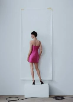 Robe Plissée Volume 12 Robe Plissée Volume -Promos Mango Boutique 47046713 88 R