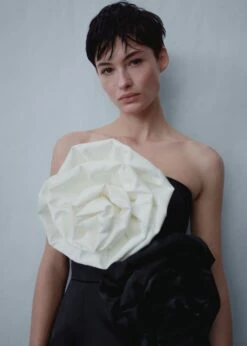 Robe Bicolore Maxifleurs