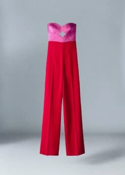 Combinaison Bicolore Détail Ouverture -Promos Mango Boutique 47066714 70 B