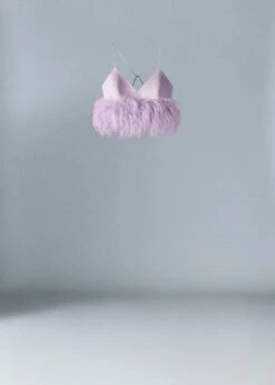 Top Satiné Détail Plumes -Promos Mango Boutique 47086710 62 B