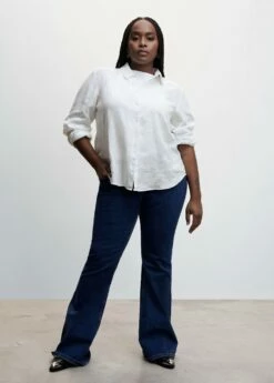 Chemise 100 % Lin 27 Chemise 100 % Lin -Promos Mango Boutique 47095651 02 D3