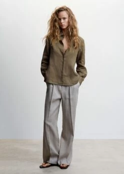 Chemise 100 % Lin 34 Chemise 100 % Lin -Promos Mango Boutique 47095651 37 99999999 01