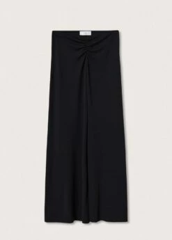 Jupe Détail Froncé -Promos Mango Boutique 47199202 99 B