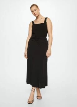 Jupe Détail Froncé -Promos Mango Boutique 47199202 99 D4