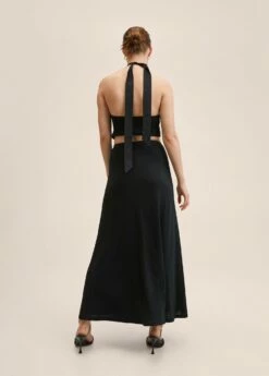 Jupe Détail Froncé -Promos Mango Boutique 47199202 99 R