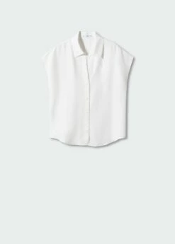 Chemise Lyocell Sans Manches -Promos Mango Boutique 57000002 02 B