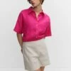 Chemise Lin Poche -Promos Mango Boutique 57000003 88