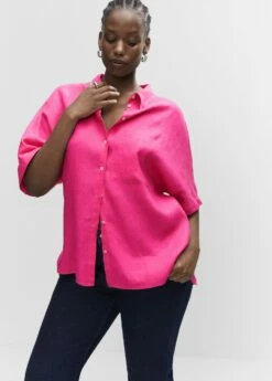 Chemise Lin Poche -Promos Mango Boutique 57000003 88 D5