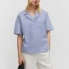 Chemise Rayures Manches Courtes 2 Chemise Rayures Manches Courtes -Promos Mango Boutique 57000158 56