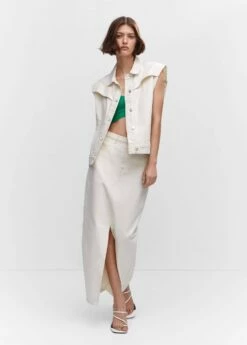 Top Maille Croisé -Promos Mango Boutique 57000258 44 99999999 01