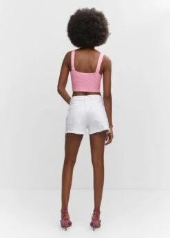 Top Maille Croisé -Promos Mango Boutique 57000258 81 R