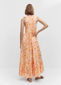 Robe Florale à Cordon -Promos Mango Boutique 57000285 26 R