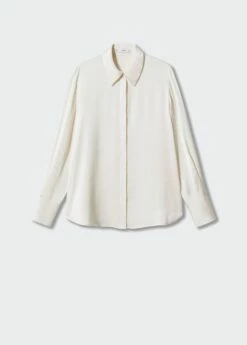 Chemise Fluide Satinée -Promos Mango Boutique 57003777 02 B