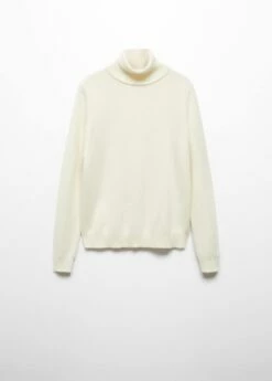 Pull-over 100 % Cachemire Col Roulé -Promos Mango Boutique 57005802 05 B