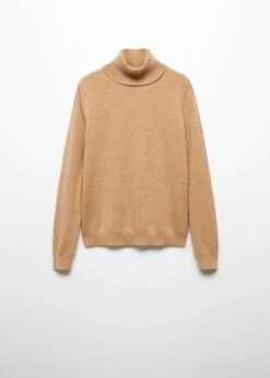 Pull-over 100 % Cachemire Col Roulé -Promos Mango Boutique 57005802 09 B