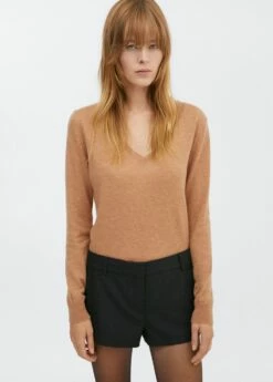 Pull-over Laine Col En V