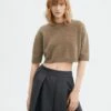 Pull-over Crop Cachemire -Promos Mango Boutique 57005809 35
