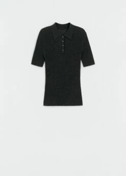 Pull-over Laine Col Polo -Promos Mango Boutique 57005810 95 B