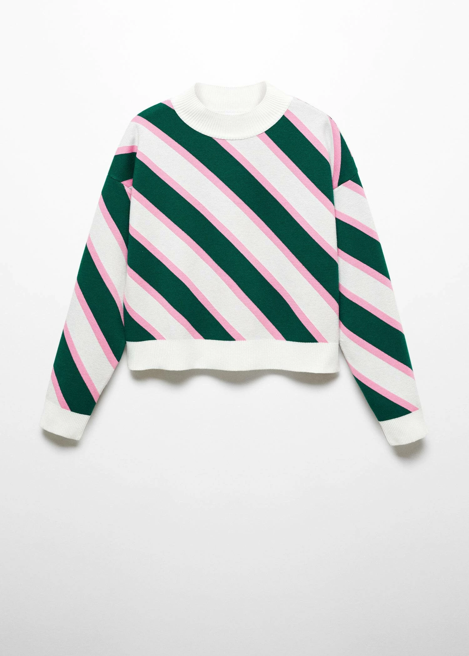 Pull-over Rayures Diagonales 10 Pull-over Rayures Diagonales – Image 8