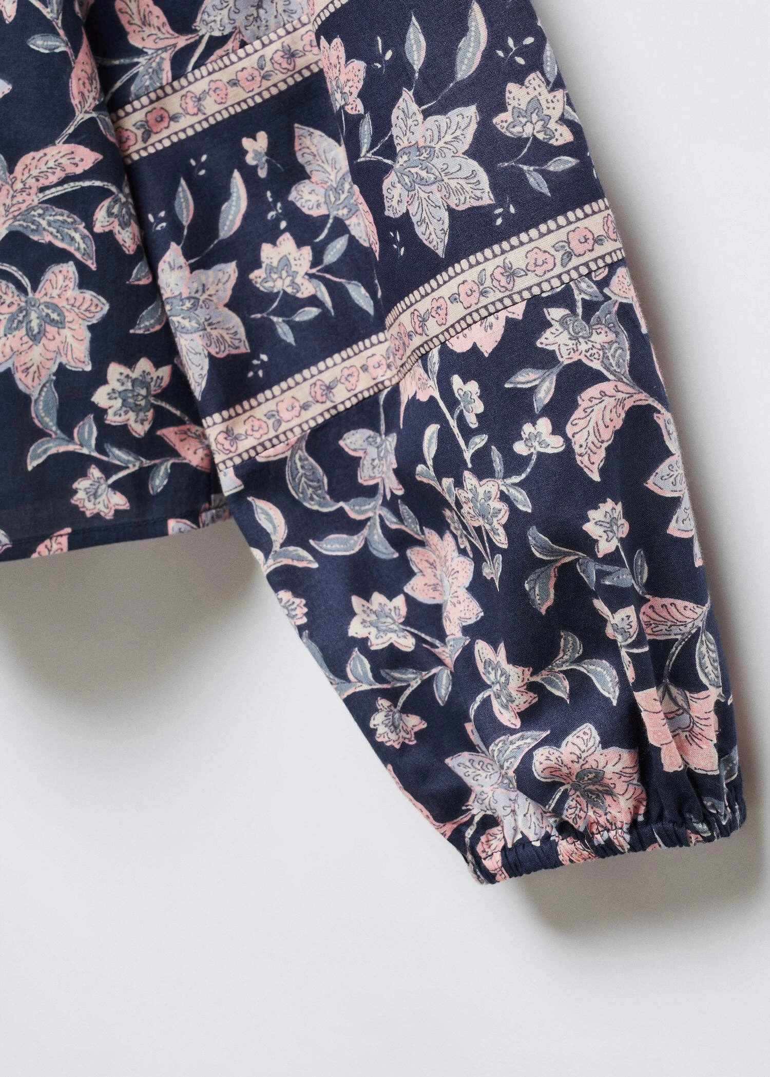 Blouse Coton à Fleurs 8 Blouse Coton à Fleurs – Image 6