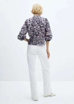 Blouse Coton à Fleurs 11 Blouse Coton à Fleurs -Promos Mango Boutique 57006000 65 R