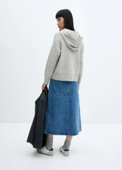 Pull-over Capuche Poche Avant -Promos Mango Boutique 57007730 91 R