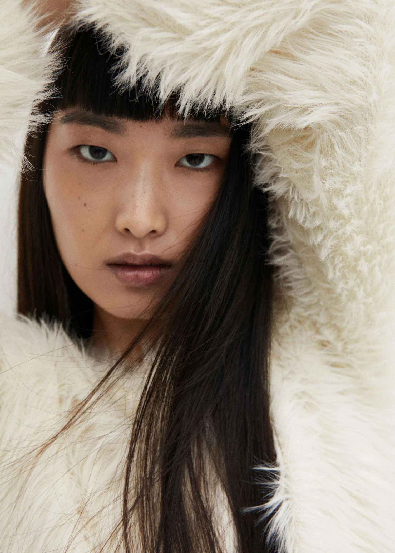 Pull-over Fausse Fourrure Col Rond 6 Pull-over Fausse Fourrure Col Rond – Image 4