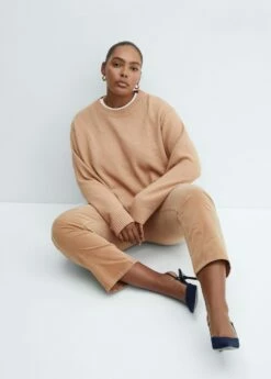 Pull-over Maille Col Rond -Promos Mango Boutique 57007739 09 D4