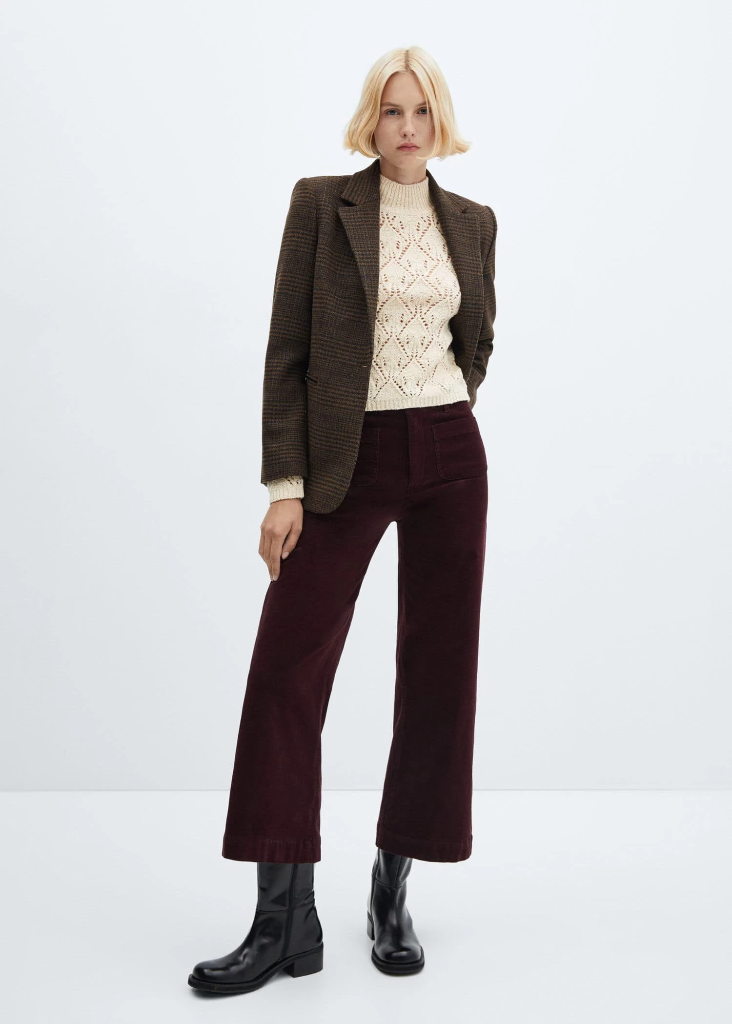 Pull-over Détails Ajourés 4 Pull-over Détails Ajourés – Image 2