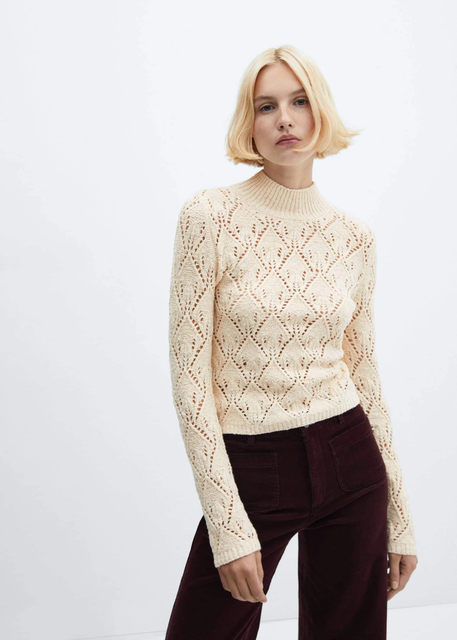 Pull-over Détails Ajourés 3 Pull-over Détails Ajourés