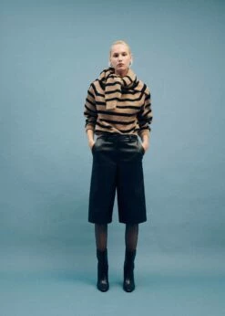 Pull-over Rayé Col Rond -Promos Mango Boutique 57007746 99 D7