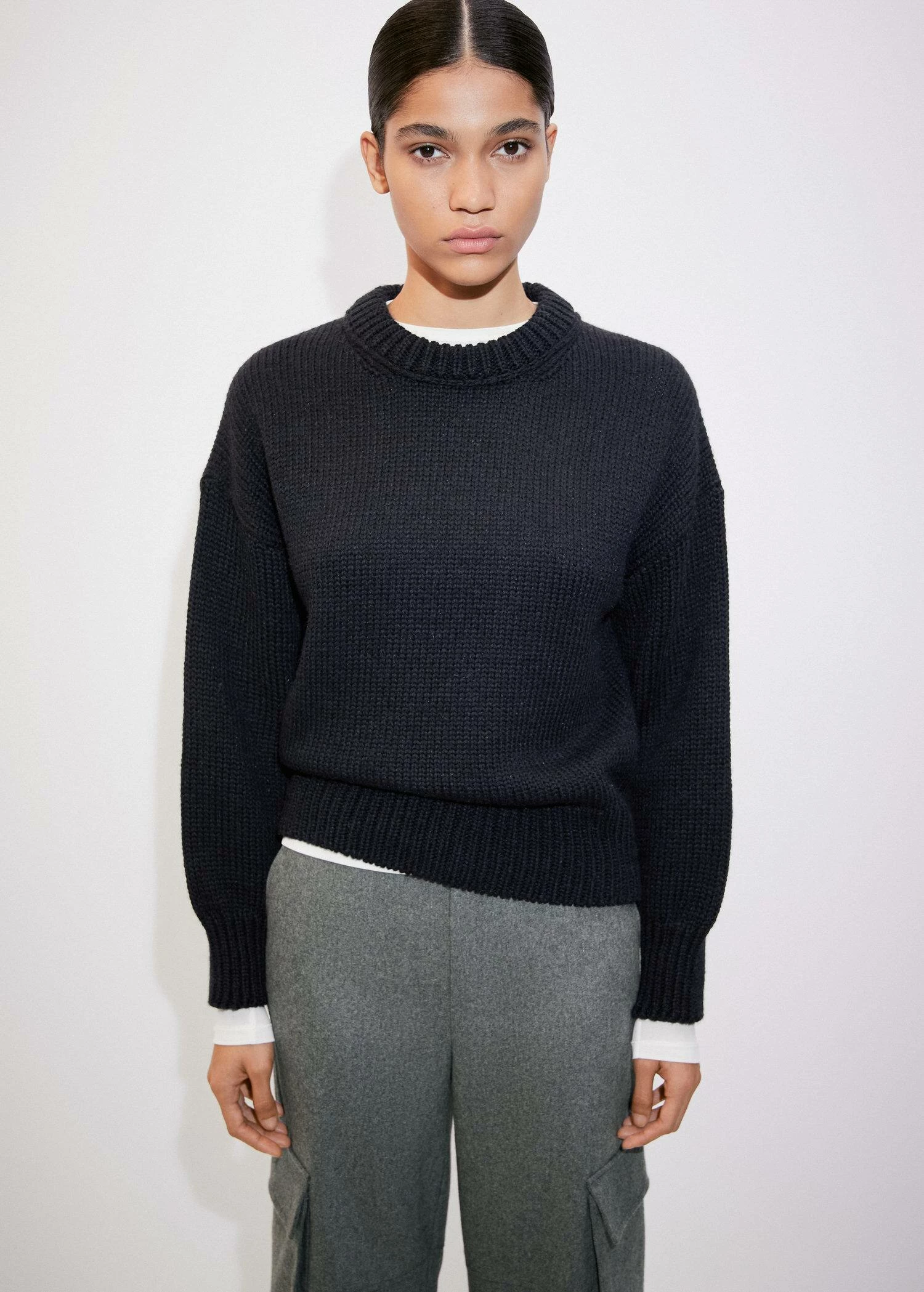 Pull-over Laine Manches Bouffantes 3 Pull-over Laine Manches Bouffantes