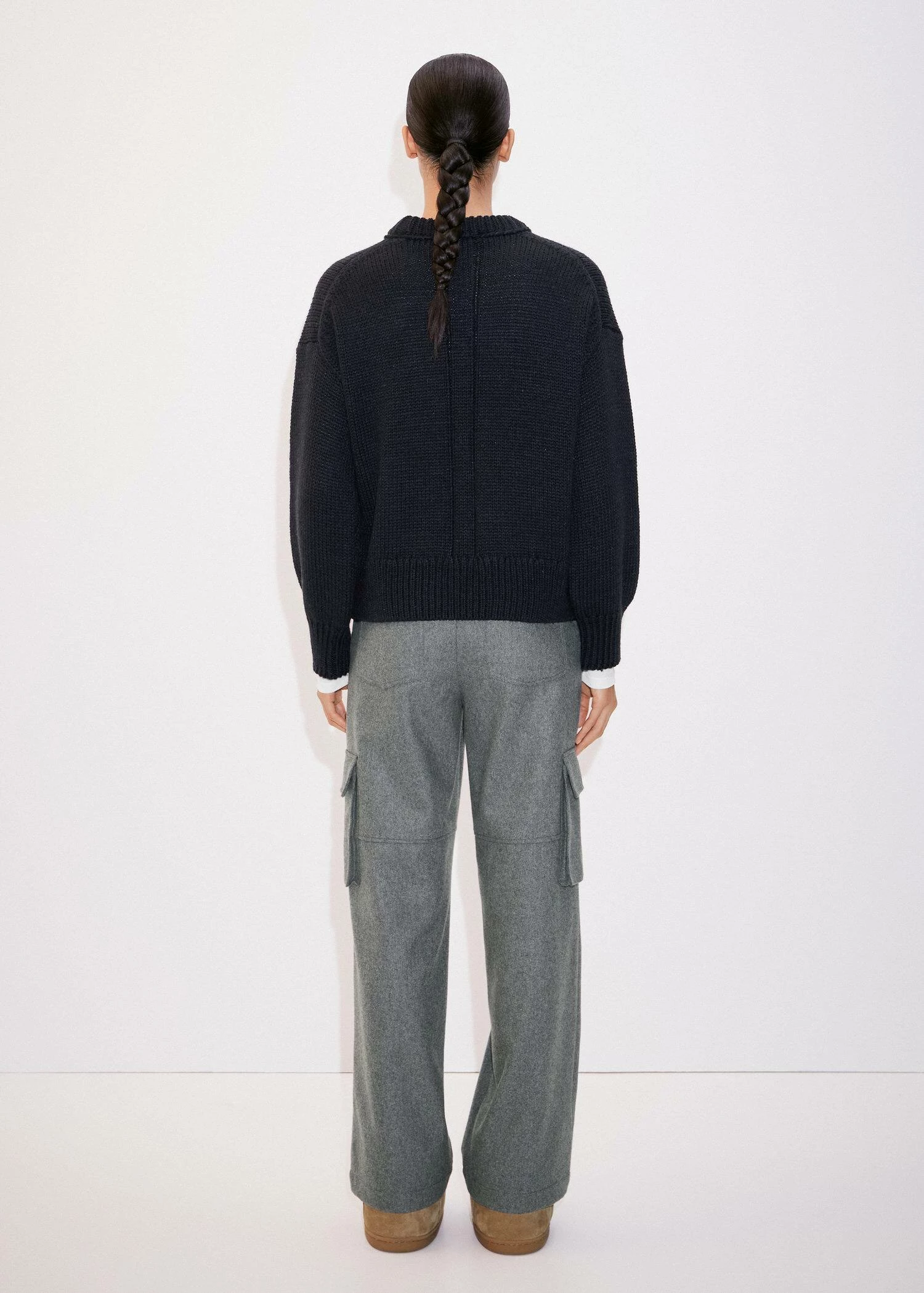 Pull-over Laine Manches Bouffantes 5 Pull-over Laine Manches Bouffantes – Image 3