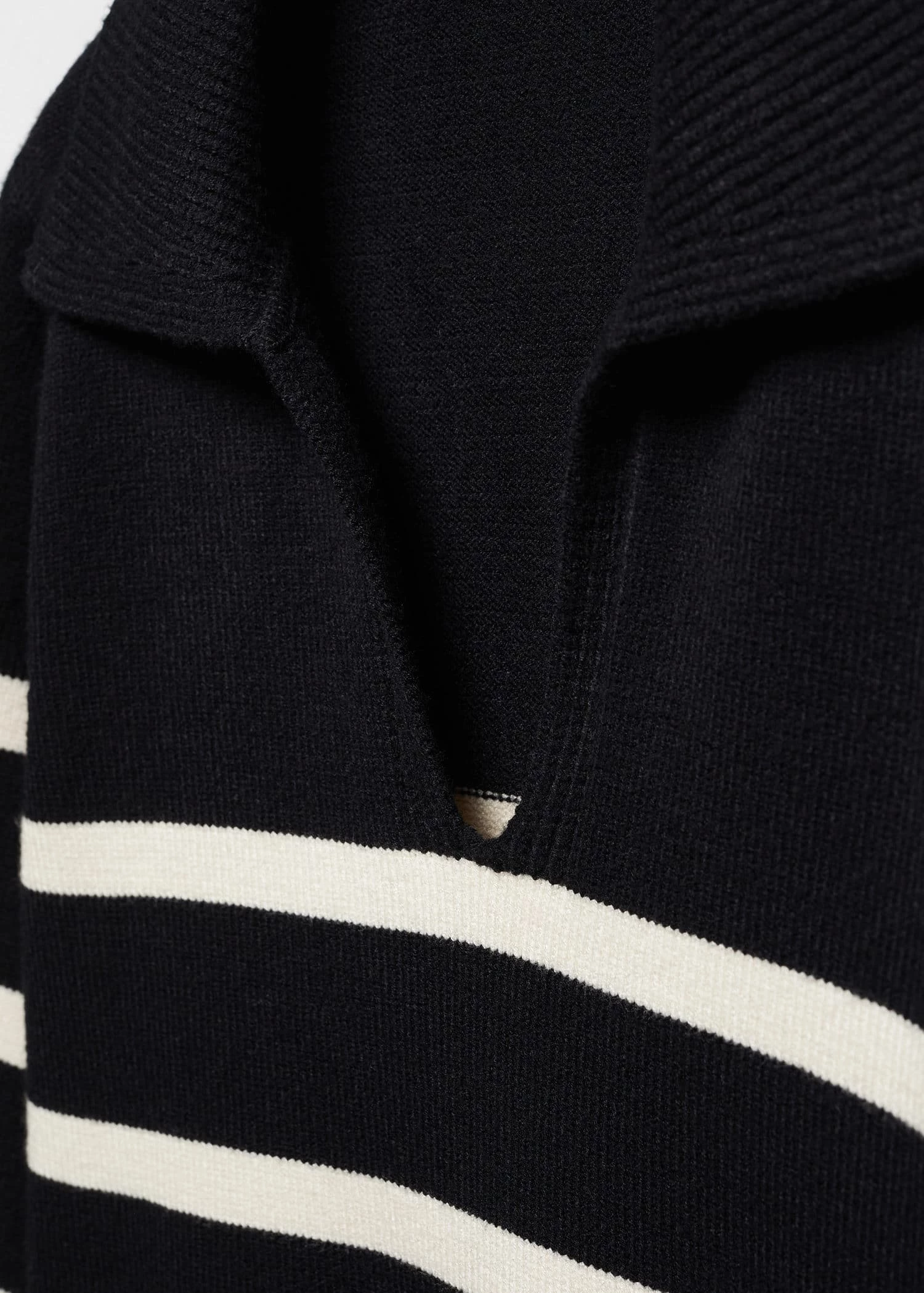Pull-over Rayures Col Polo 18 Pull-over Rayures Col Polo – Image 16