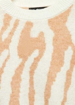 Pull-over Maille Imprimé Animal 14 Pull-over Maille Imprimé Animal -Promos Mango Boutique 57007757 07 D8