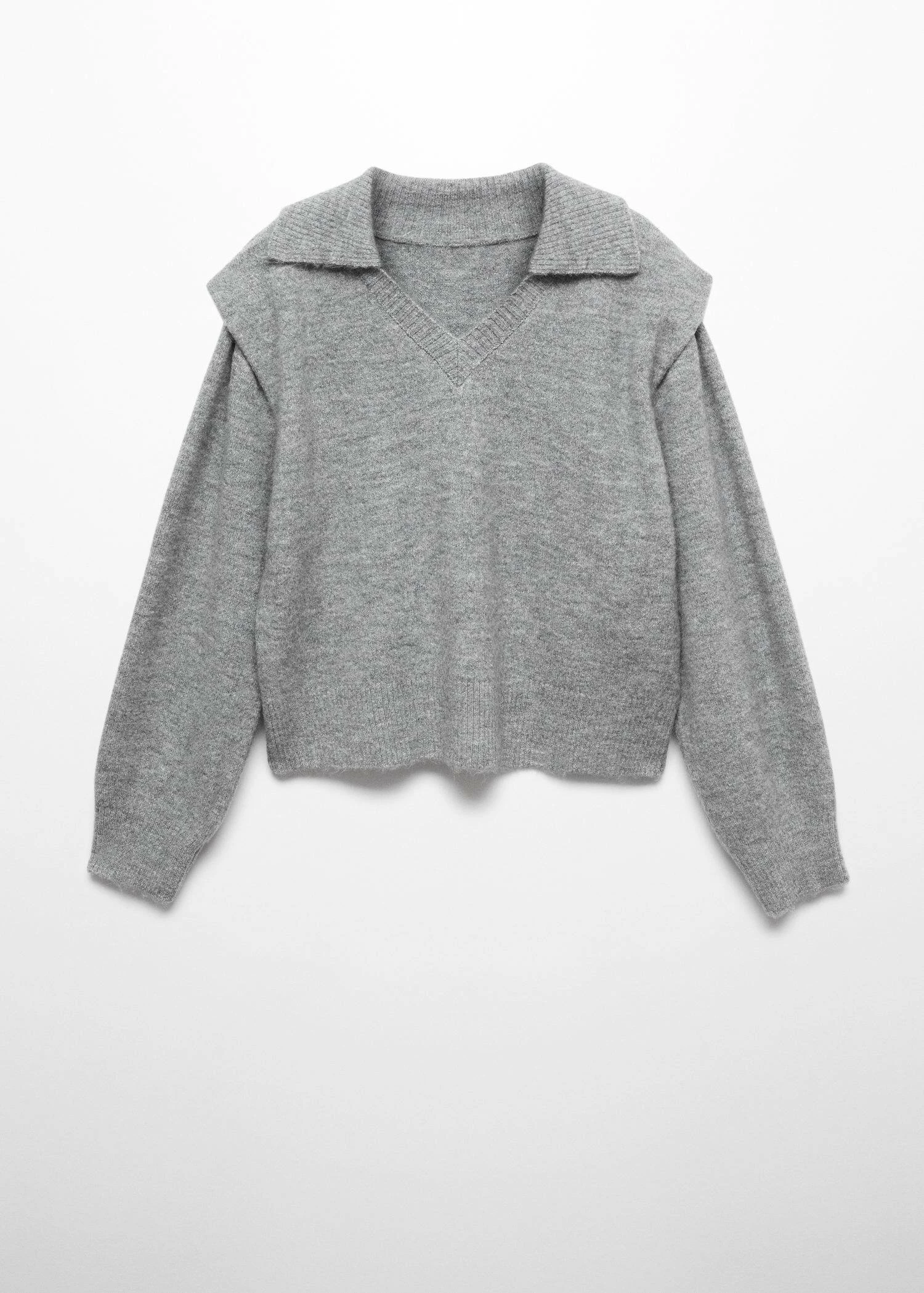 Pull-over épaulettes Col Polo 17 Pull-over épaulettes Col Polo – Image 15