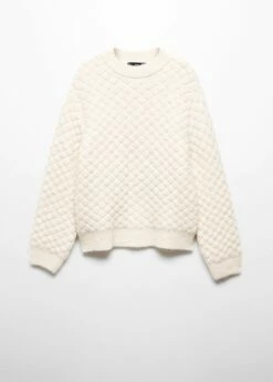 Pull-over Maille Oversize -Promos Mango Boutique 57007759 02 B