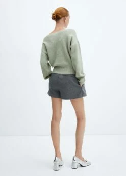 Pull Maille Col Bateau -Promos Mango Boutique 57007762 43 R