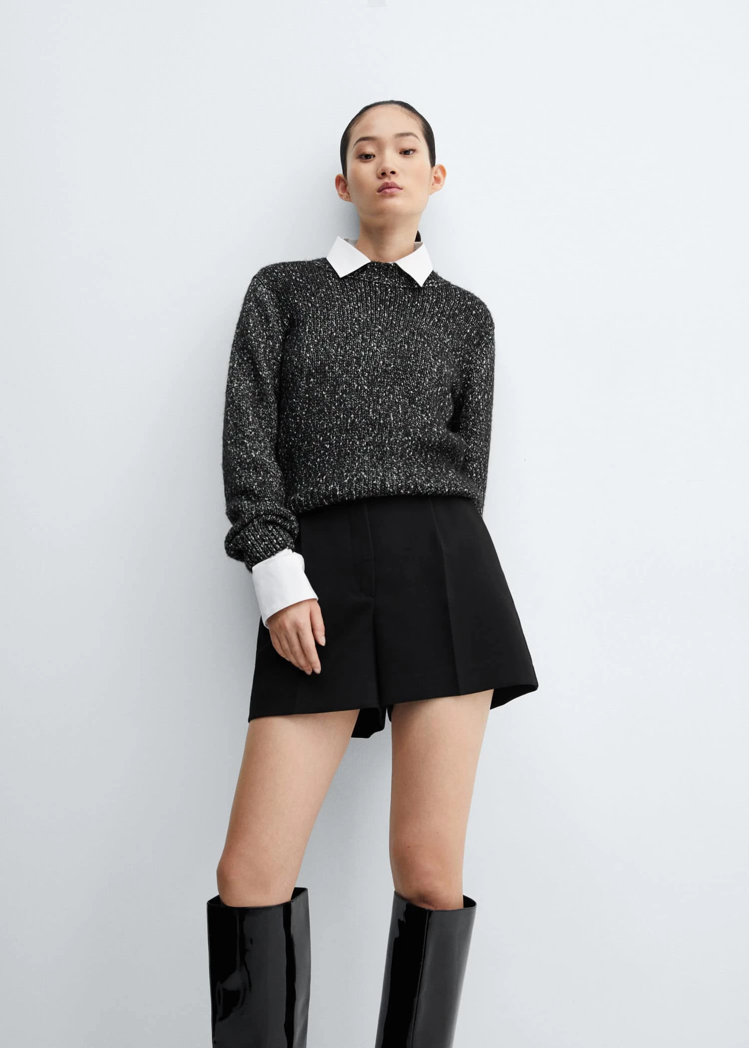 Pull-over Lurex Col Rond 7 Pull-over Lurex Col Rond – Image 5