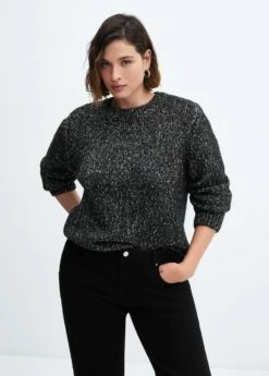 Pull-over Lurex Col Rond 20 Pull-over Lurex Col Rond -Promos Mango Boutique 57007764 99 D5