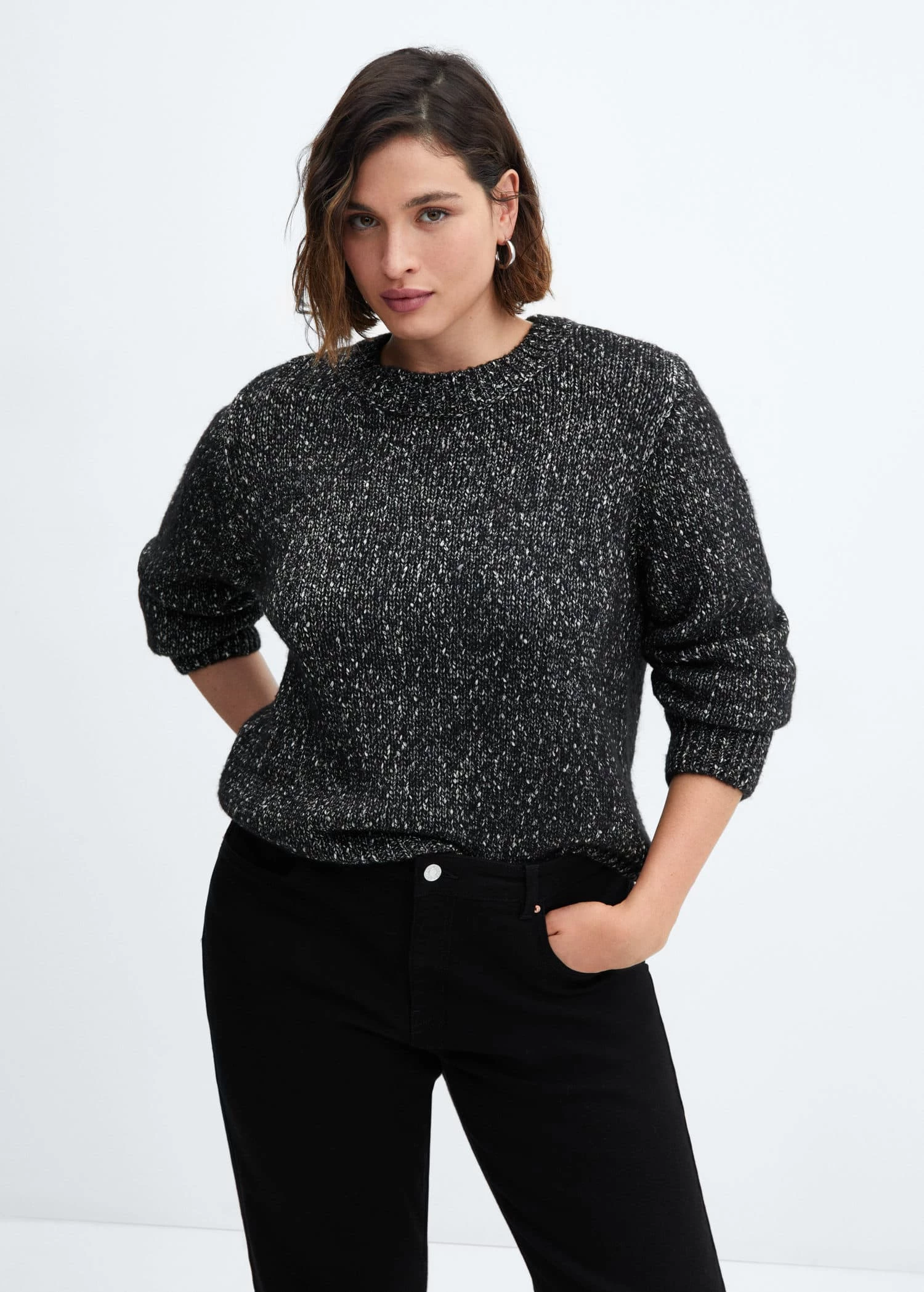 Pull-over Lurex Col Rond 10 Pull-over Lurex Col Rond – Image 8