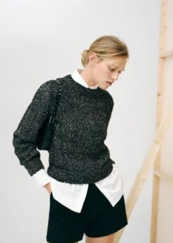 Pull-over Lurex Col Rond 21 Pull-over Lurex Col Rond -Promos Mango Boutique 57007764 99 D6