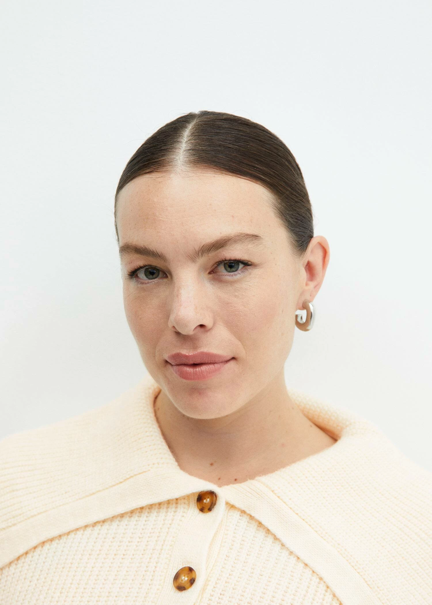 Pull-over Maille Col Boutonné 8 Pull-over Maille Col Boutonné – Image 6